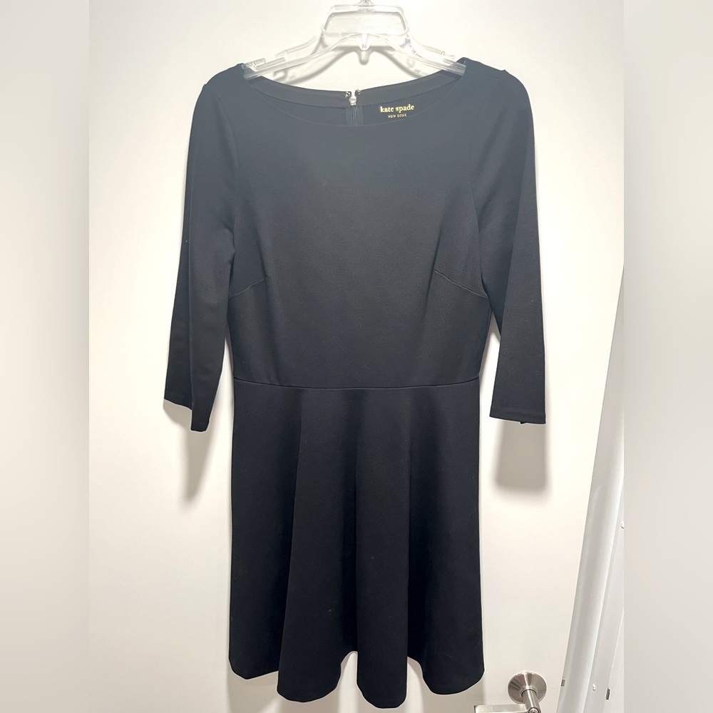 Black Kate Spade cocktail dress with pockets!